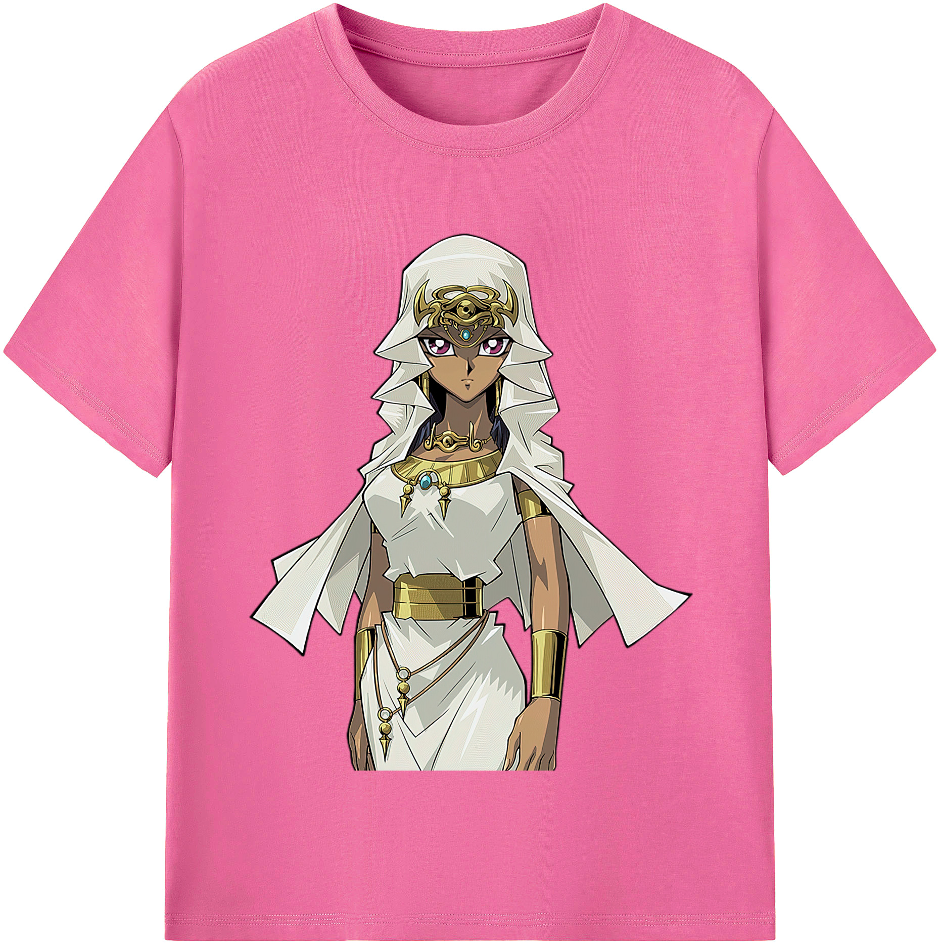 （画像用） 遊☆戯☆王 Yu-Gi-Oh! レディースカジュアルプリントTシャツ（綿100％）